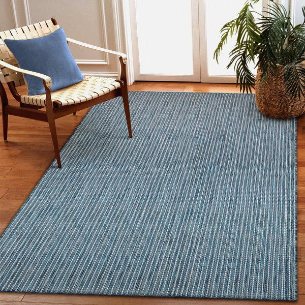 Sand & Stable Saldanha Navy Indoor/Outdoor Rug & Reviews Wayfair